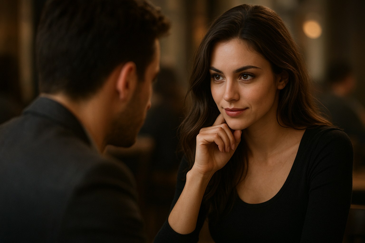 Quand une femme fatale envoie des signaux de séduction subtils