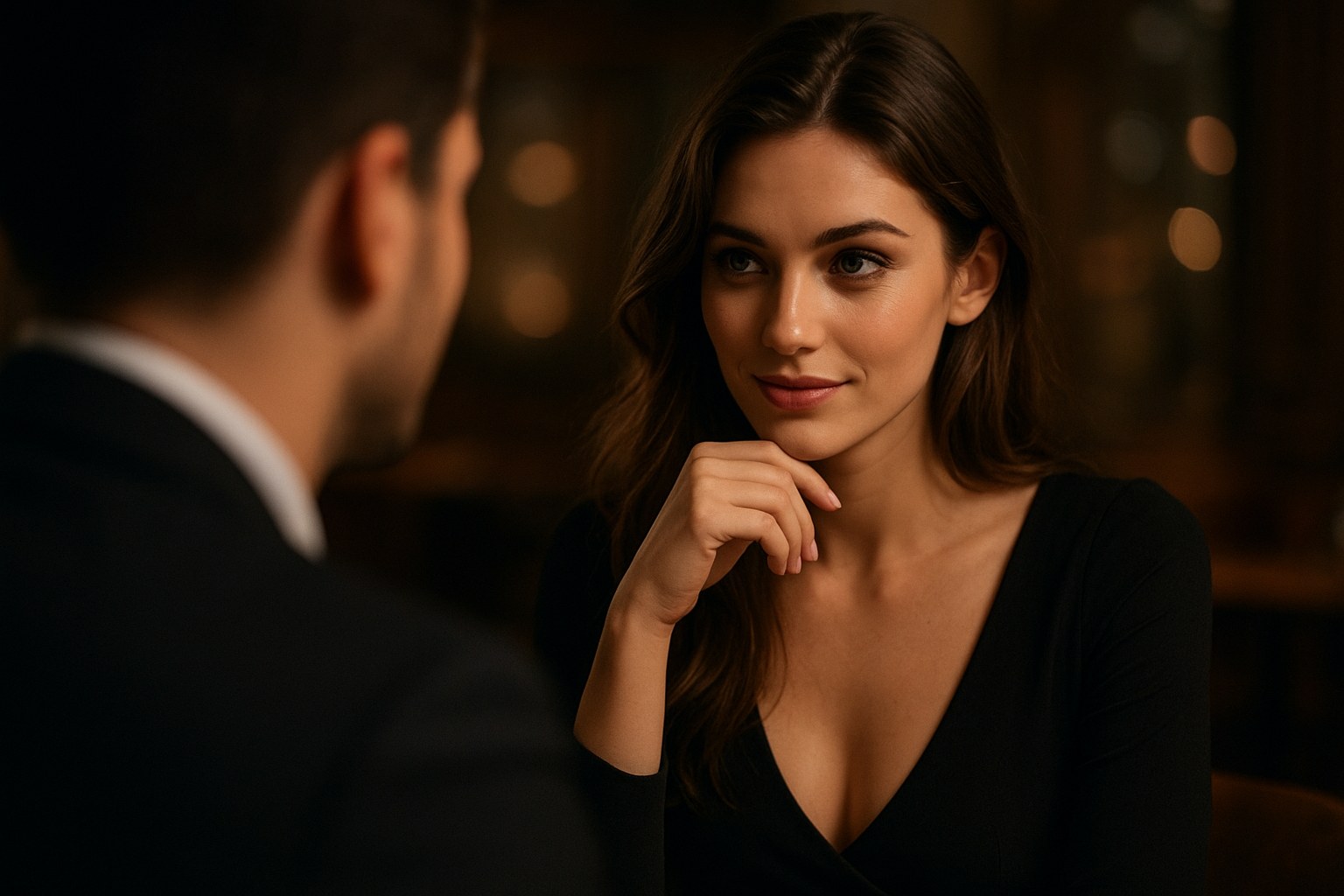 Quand une femme fatale envoie des signaux de séduction subtils