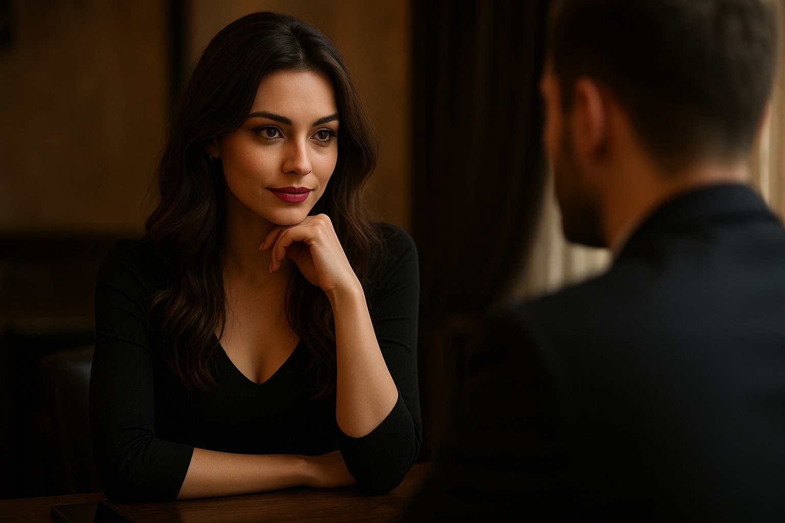 Reconnaître les signes d’intérêt chez une femme fatale