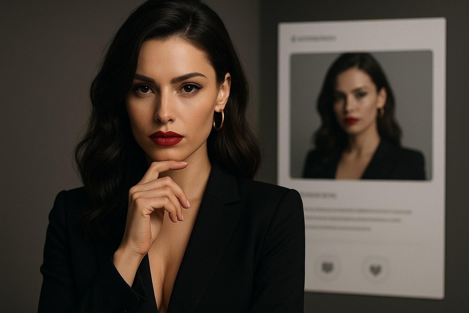 Ce que les profils de rencontre disent d’une femme fatale